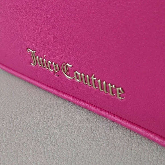 Juicy Couture Hot Pink Chain Shoulder Bag - Picture 8 of 16